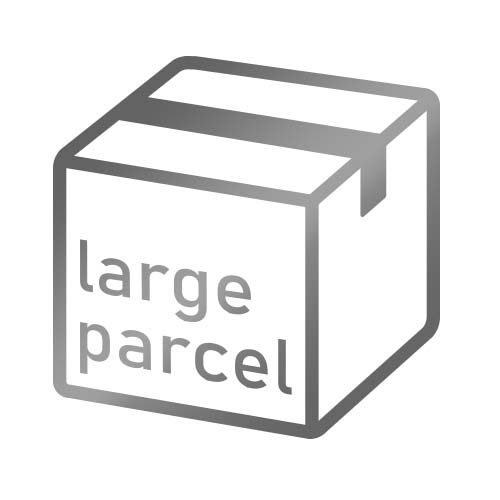 Aufkleber für Paketkasten mit Paketsymbol. Sticker zum Aufkleben auf einen Paketkasten, damit man erkennt, dass hier Pakete abgegeben werden können.